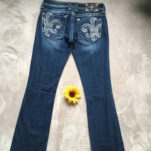 Miss Me size 26 designer bootcut jeans